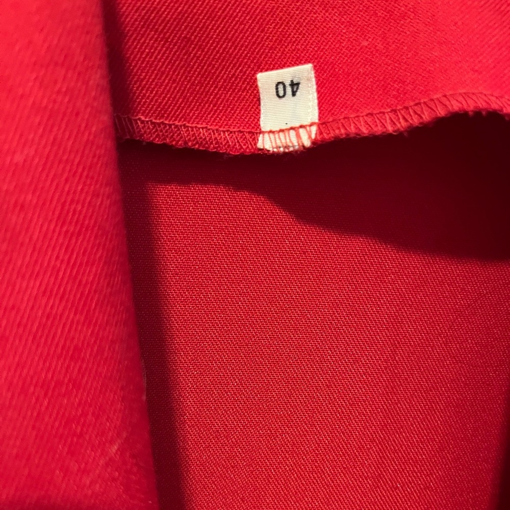 Red Jacket/Topper - Picture 3 of 5